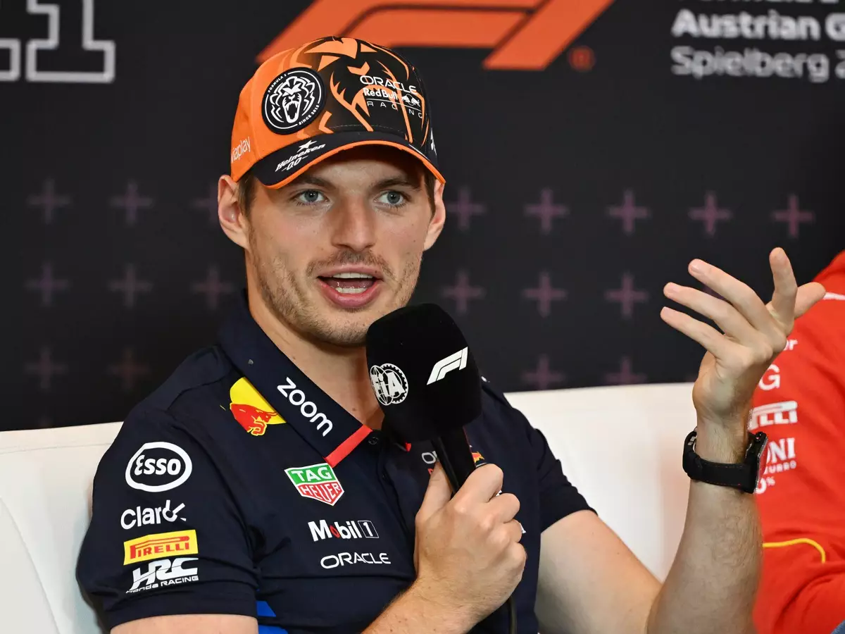 Max Verstappen Foto zur News: War das jetzt Verstappens Absage an Mercedes-CEO Källenius?