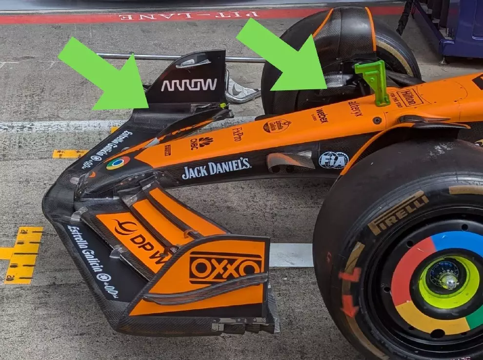 Foto zur News: Updates Spielberg: Komplett neue Frontpartie bei McLaren