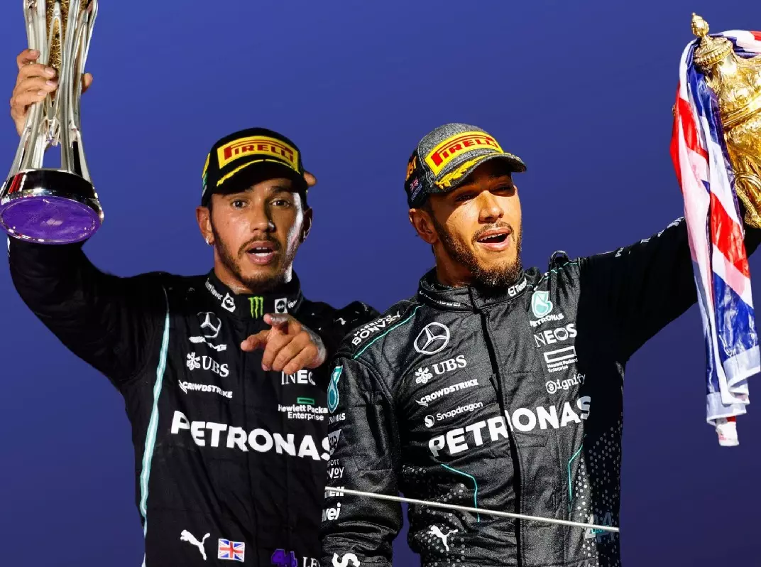 Lewis Hamilton 2021 in Saudi-Arabien (links) und 2024 in Großbritannien Foto zur News: Die längsten "Durststrecken" zwischen zwei Formel-1-Siegen