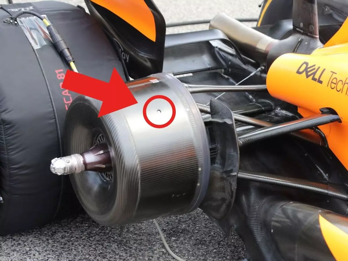 Foto zur News: Warum sich alle für McLarens Bremstrommel interessieren