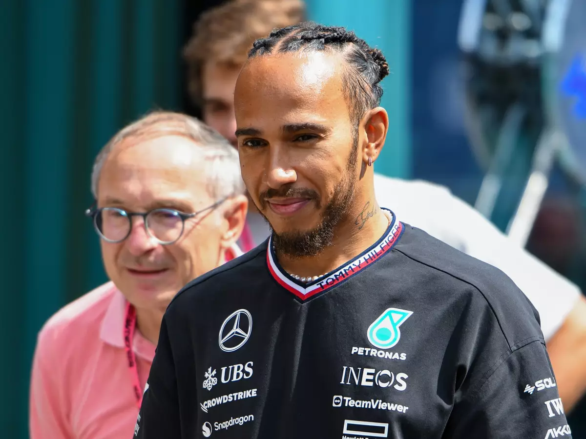 Lewis Hamilton Foto zur News: Zoff im Podiumraum: Warum Lewis Hamilton auf Norris nicht sauer ist