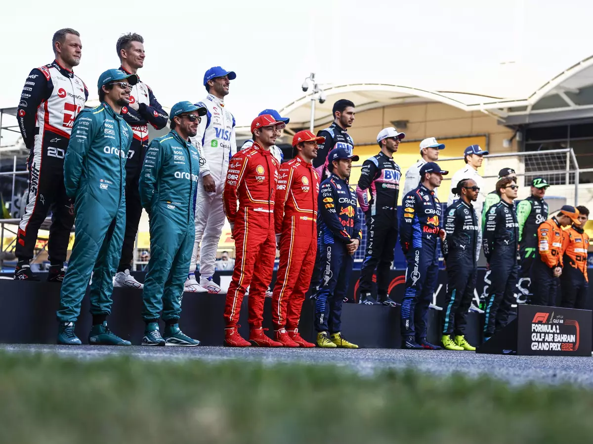 Das Formel-1-Fahrerfeld 2024 Foto zur News: Wer sind die Manager der Formel-1-Fahrer und was machen sie?