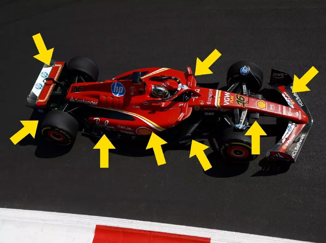 Foto zur News: Updates Monza: Ferrari mit den größten Neuerungen beim Heimspiel