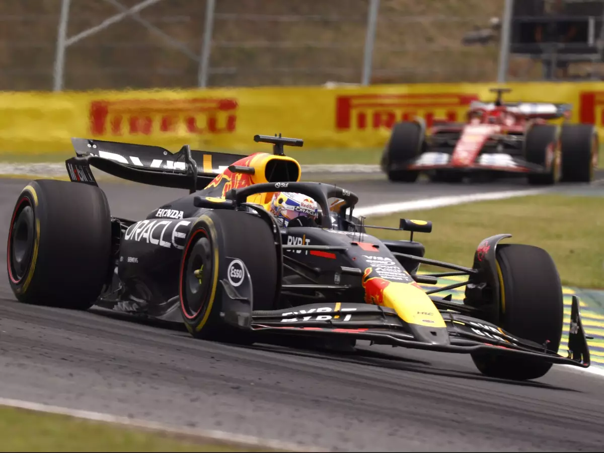 Max Verstappen, Charles Leclerc Foto zur News: Red Bull mit Regen-Set-up - Marko zufrieden: "Waren das schnellste Auto"