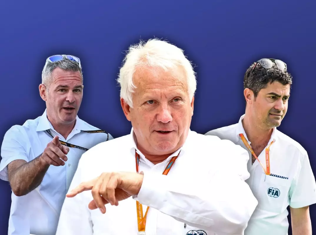 Fotomontage: Die Formel-1-Rennleiter Niels Wittich, Charlie Whiting und Michael Masi (von links) Foto zur News: Übersicht: Die Rennleiter der Formel 1