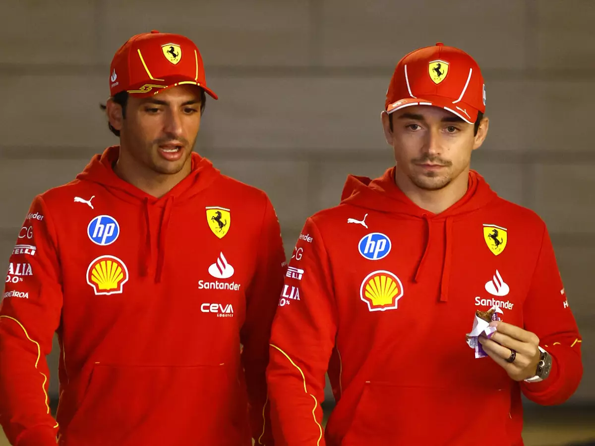 Foto zur News: Nach Ferrari-Zoff in Vegas: Leclerc und Sainz haben einander wieder lieb
