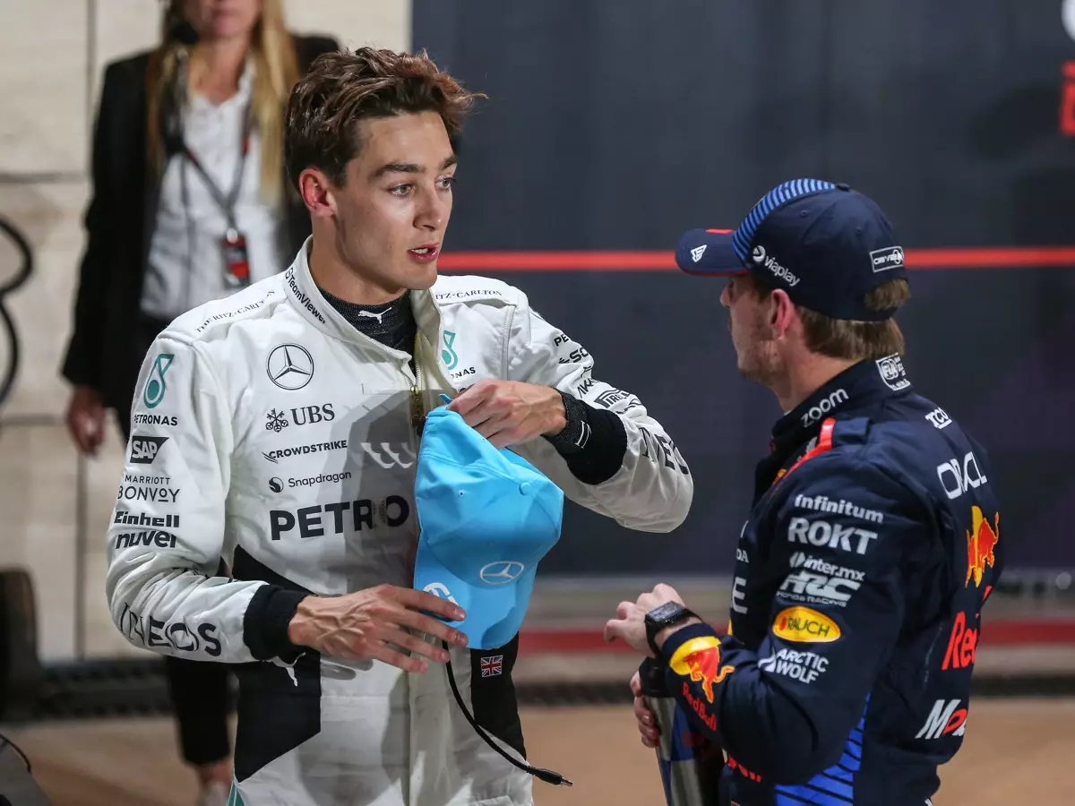 Max Verstappen, George Russell Nachrichtenfoto: Horner wirft Russell