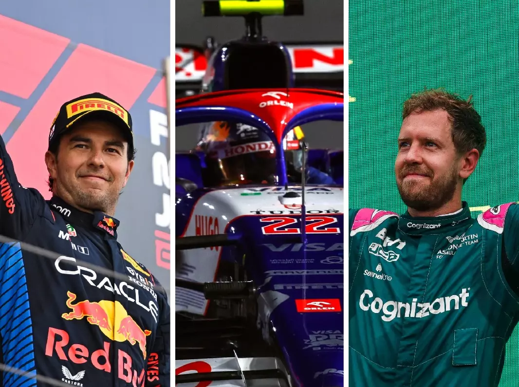 Fotomontage zur Formel-1-Nennliste 2025 Foto zur News: Formel-1-Nennliste 2025: Red Bull mit Sergio Perez