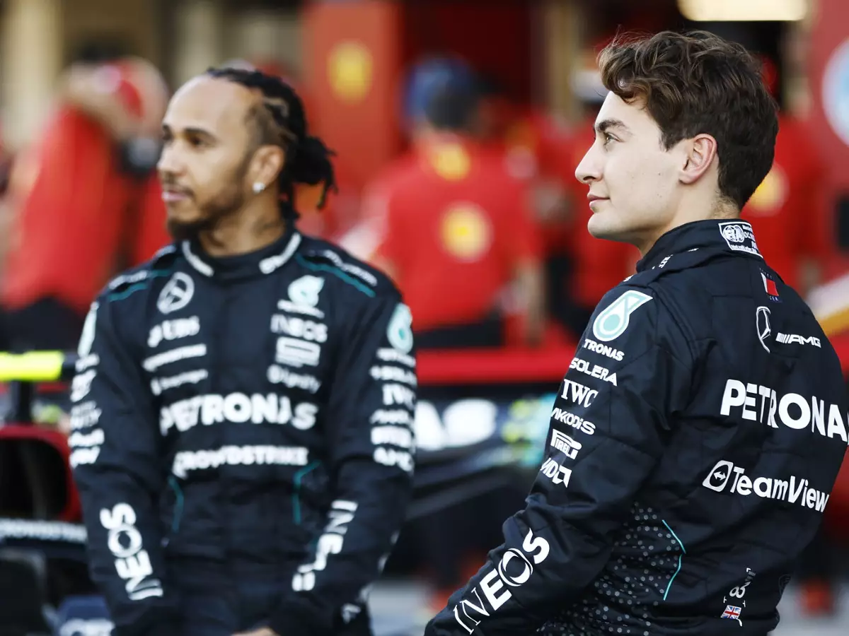 Lewis Hamilton, George Russell Foto zur News: Mercedes-Fahrer analysiert: Hat Lewis Hamilton seine Qualifyingpace verloren?