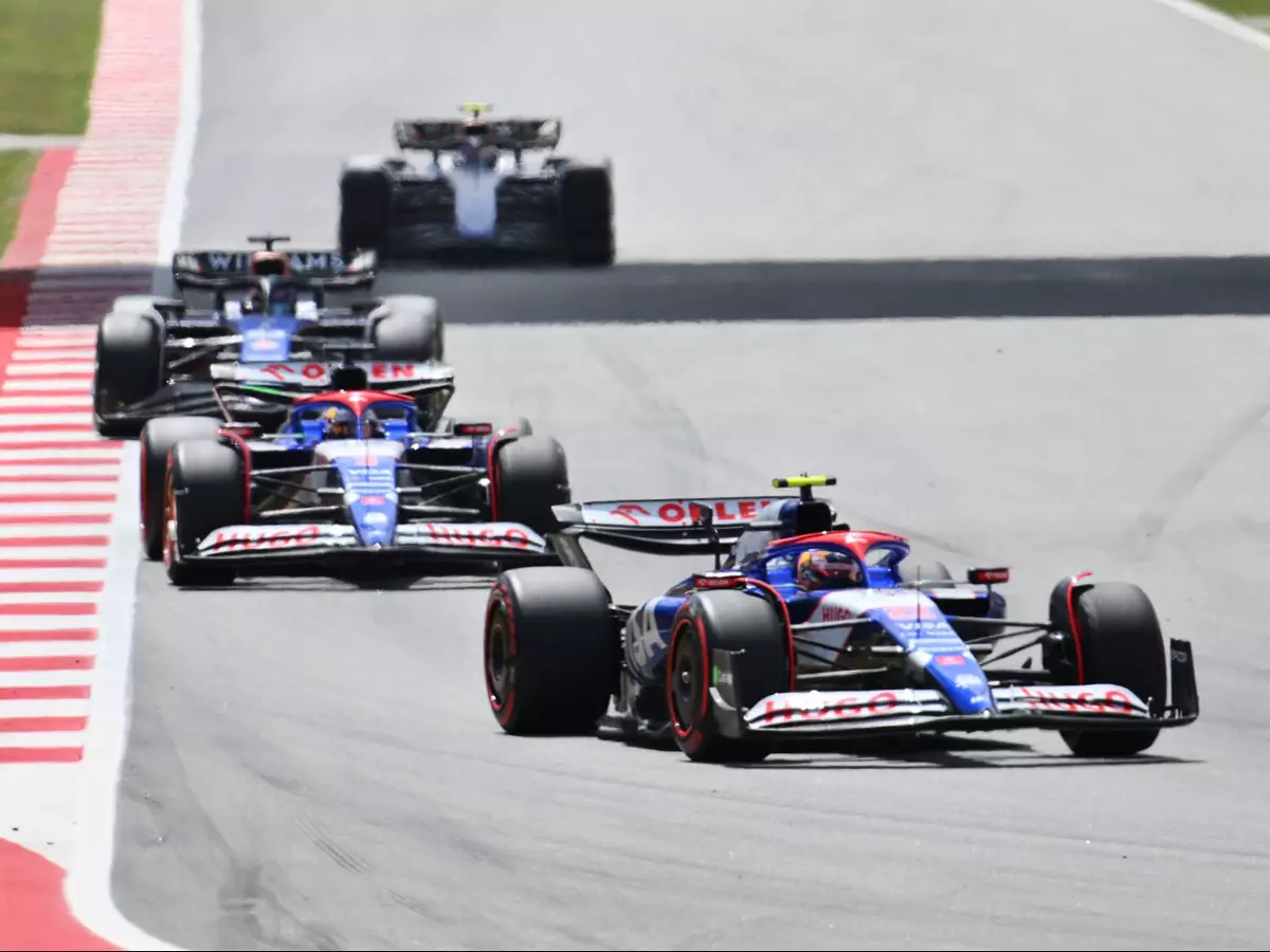 Ein Update in Barcelona erwies sich für Racing Bulls als Downgrade Foto zur News: Update-Fehlschlag bei Racing Bulls: Ein versteckter Segen?