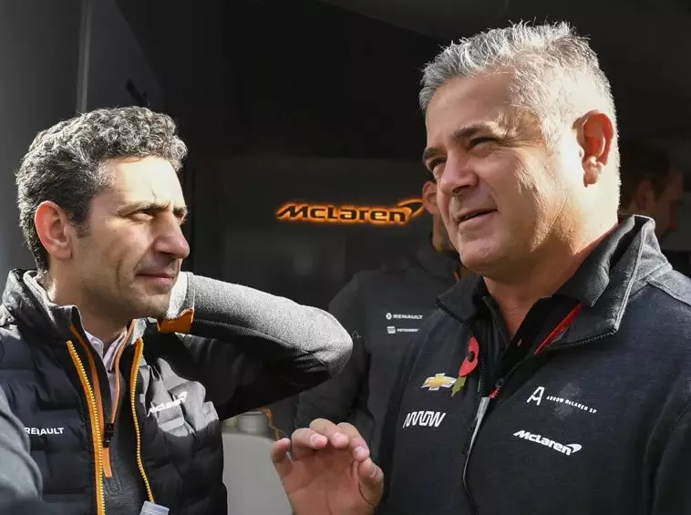 Zu ihm schaute McLarens Teamchef Andrea Stella stets auf: Gil de Ferran Foto zur News: Stella: Der WM-Titel gehört auch Gil de Ferran