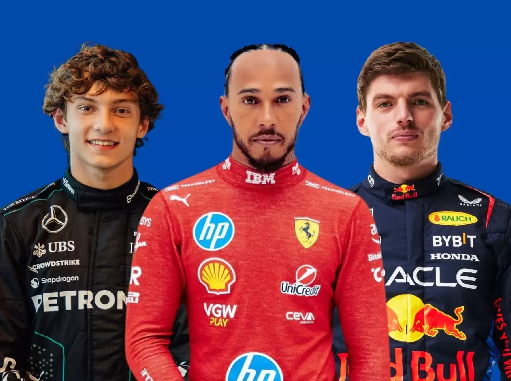 Fotomontage: Andrea Kimi Antonelli, Lewis Hamilton und Max Verstappen vor der F1-Saison 2025 Foto zur News: Video: Gewagte Thesen zur Formel-1-Saison 2025