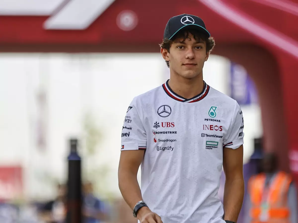 Foto zur News: Antonelli: "Ich bin nicht hier, um Hamilton zu ersetzen"