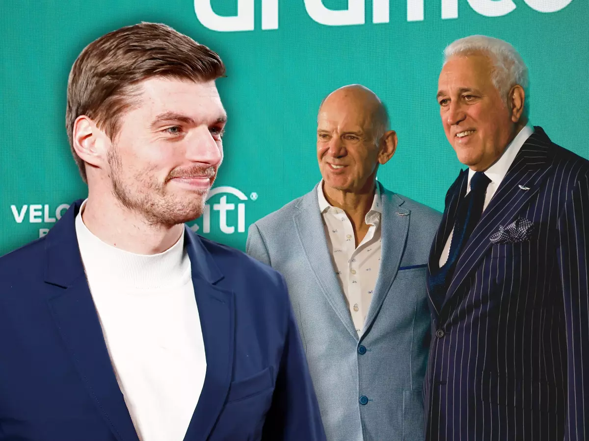 Max Verstappen, Adrian Newey & Lawrence Stroll (Fotomontage) Foto zur News: Verstappen #AND# Aston Martin: Was ist dran an der Milliarden-Story, Dr. Marko?
