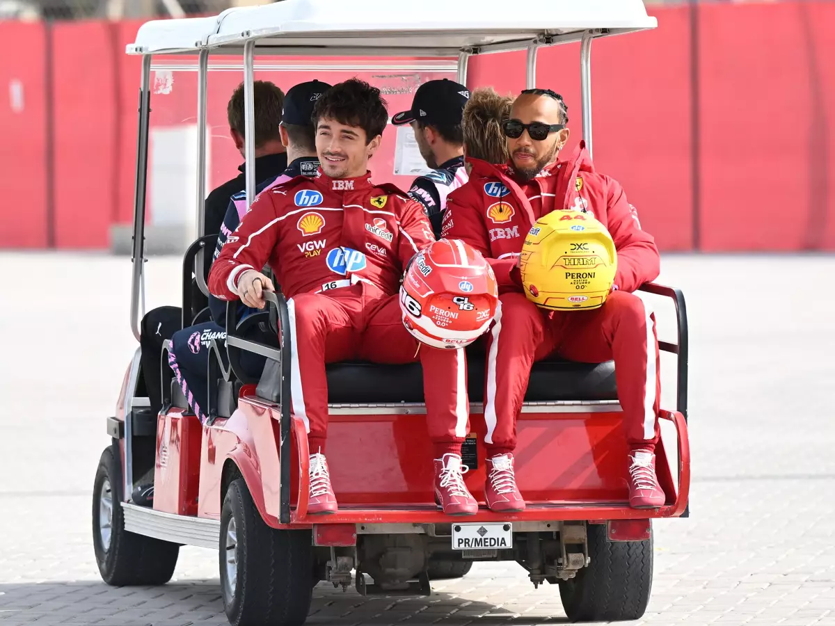 Foto zur News: Leclerc sieht wegen Hamilton Vorteil für Ferrari: "Unser Fahrstil ist sehr ähnlich"