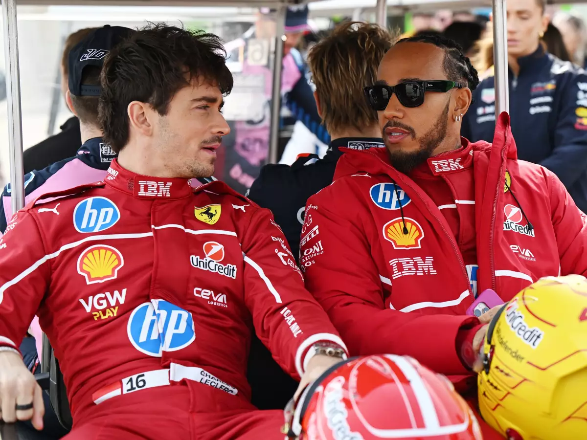 Foto zur News: Hamilton: Arbeitsmoral hat mich an "Mr. Ferrari" Leclerc besonders erstaunt