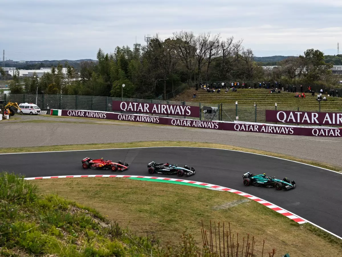 Die zweite Degner-Kurve in Suzuka während des Formel-1-Rennens 2024 Foto zur News: Die abenteuerliche Geschichte der "Degner"-Kurve in Suzuka