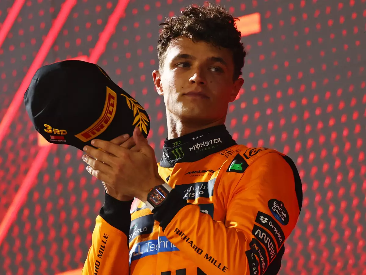 Lando Norris Foto zur News: Stella beruhigt hadernden Norris: Auch "Schumi" und Co. hatten Selbstzweifel