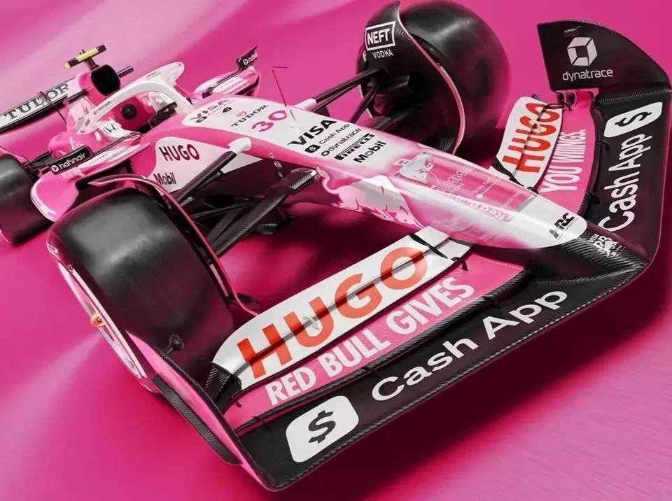 Racing Bulls in Miami Foto zur News: Sommer, Sonne, Speed: Racing Bulls zelebriert Miami im Magenta-Look