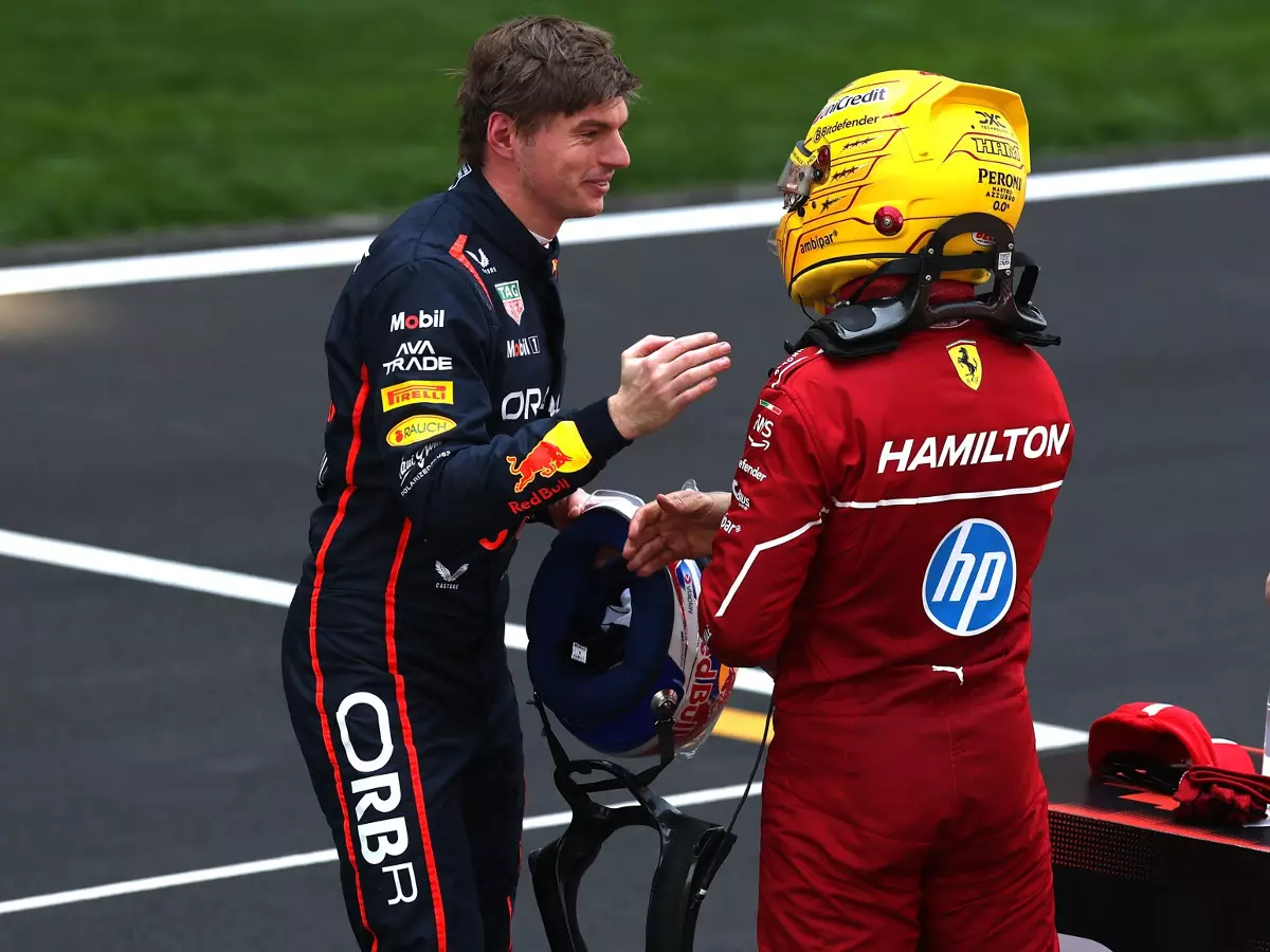 Foto zur News: Verstappen wird Vater - Hamilton: "Wünsche ihm nur das Beste"