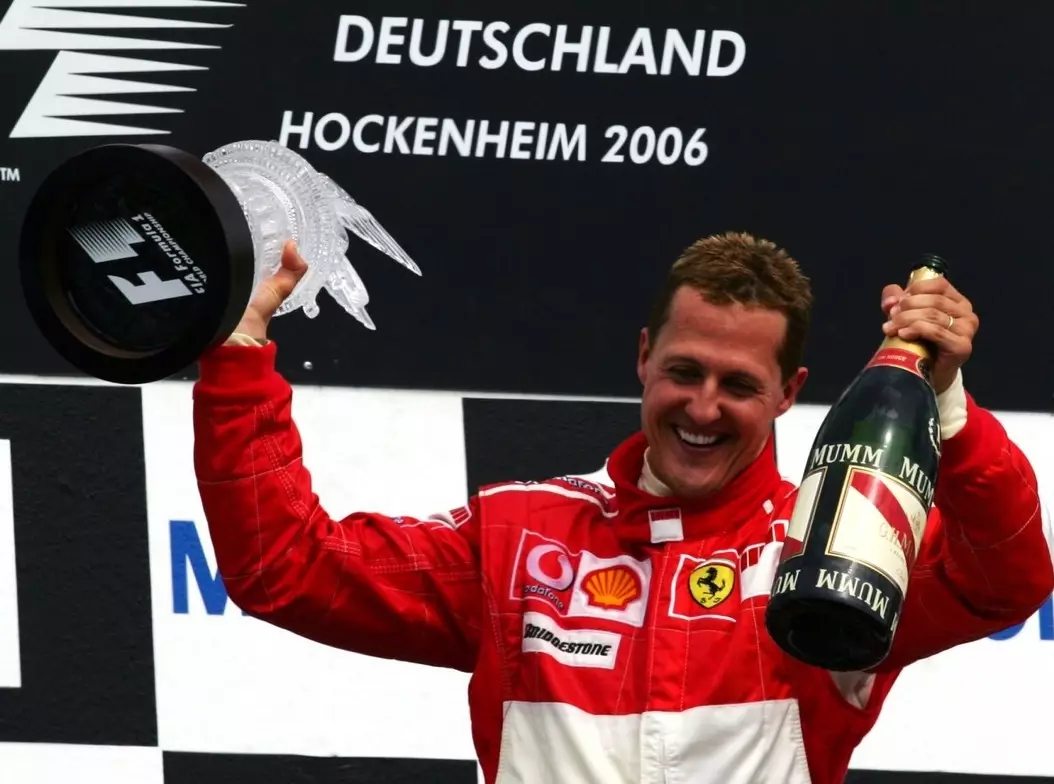 Michael Schumacher Foto zur News: Weltmeister nach dem Papa-Glück: Die Väter im F1-Titel-Club