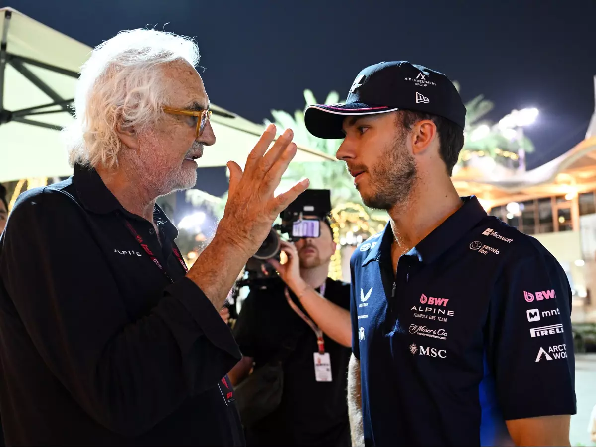 Flavio Briatore, Pierre Gasly Foto zur News: Pierre Gasly: So macht Flavio Briatore das ganze Alpine-Team besser