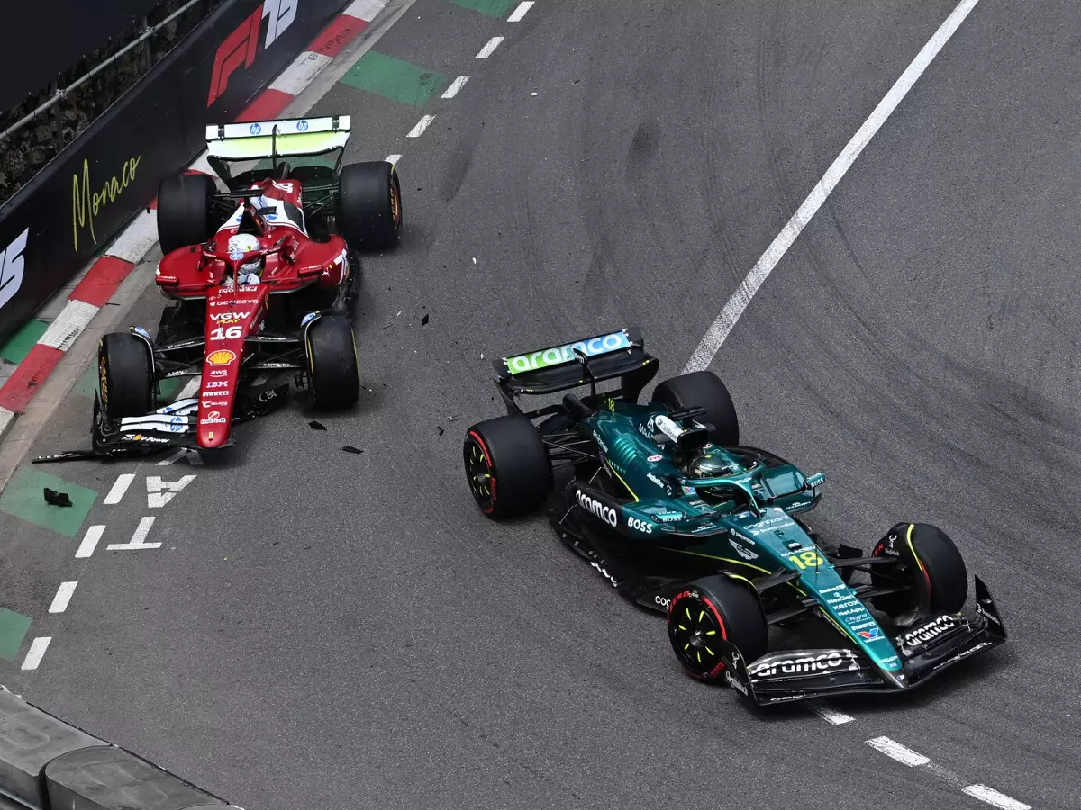 Charles Leclerc, Lance Stroll Foto zur News: Nach Crash mit Stroll: Charles Leclerc trotzdem Schnellster im Monaco-FT1