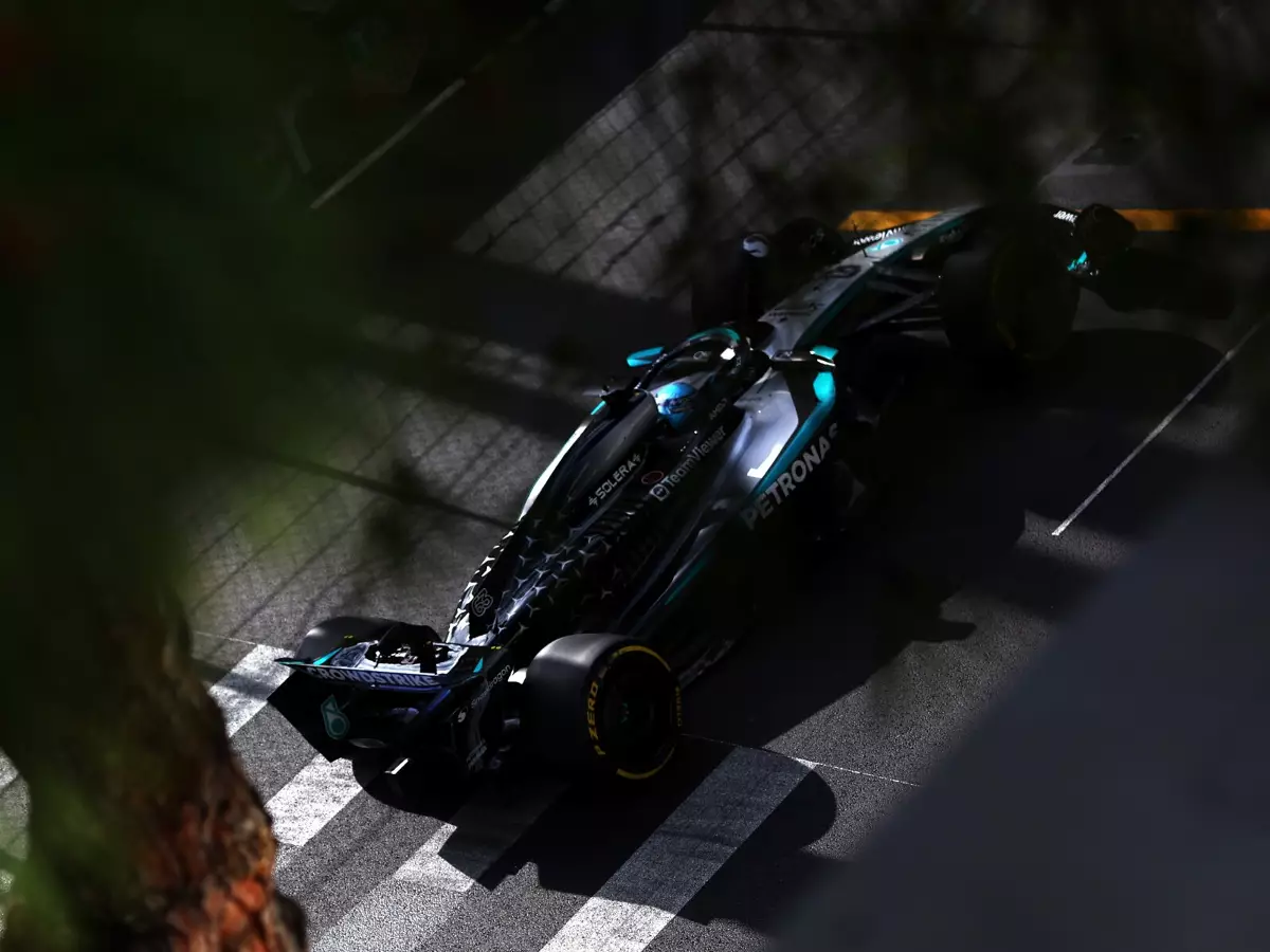 Foto zur News: George Russell: Monaco "langsamster Freitag" 2025 für Mercedes