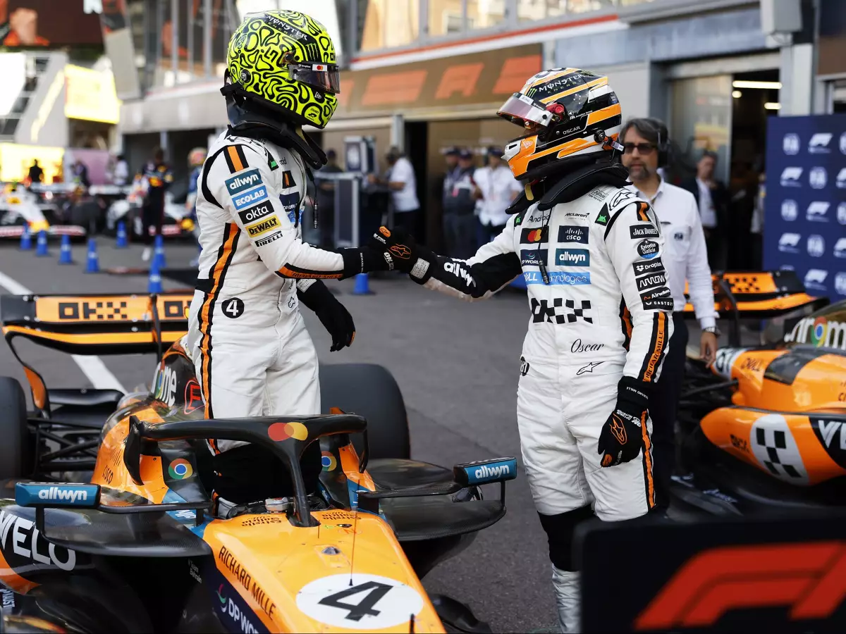 Lando Norris, Oscar Piastri Foto zur News: McLarens Reifentaktik geht voll auf - zumindest für Norris: "Einfach cool!"