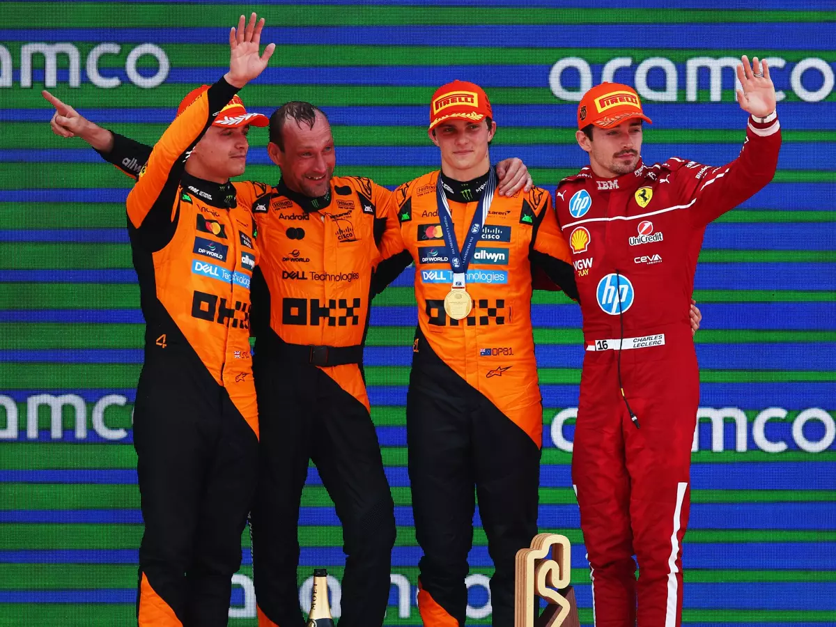 Foto zur News: McLaren-Doppelsieg vor Leclerc, aber: Verstappen eskaliert in Barcelona!