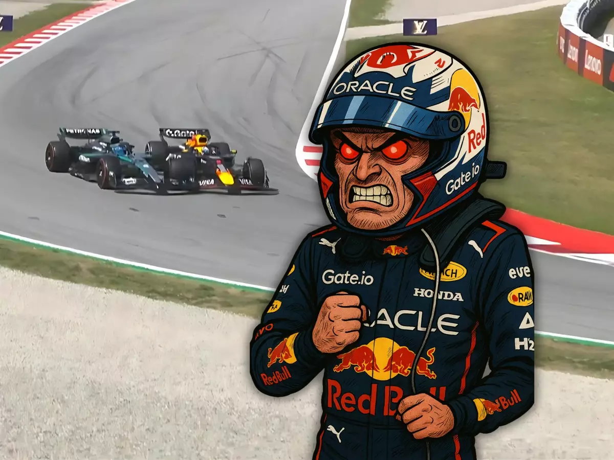 Max Verstappen (Fotomontage ChatGPT) Foto zur News: Wer letzte Nacht am schlechtesten geschlafen hat: Max Verstappen