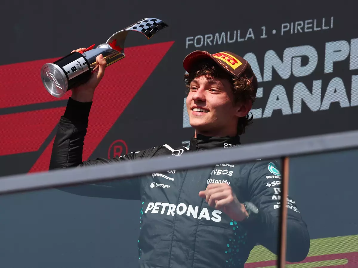 Foto zur News: Toto Wolff: Antonellis erstes Podium nimmt Druck von seinen Schultern
