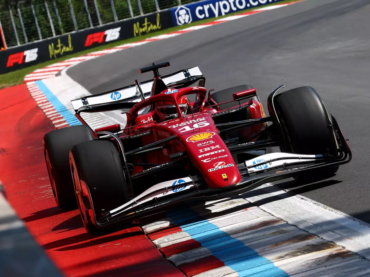 Foto zur News: Wieder Funkzoff bei Ferrari: Leclerc sicher, dass Einstopp besser war