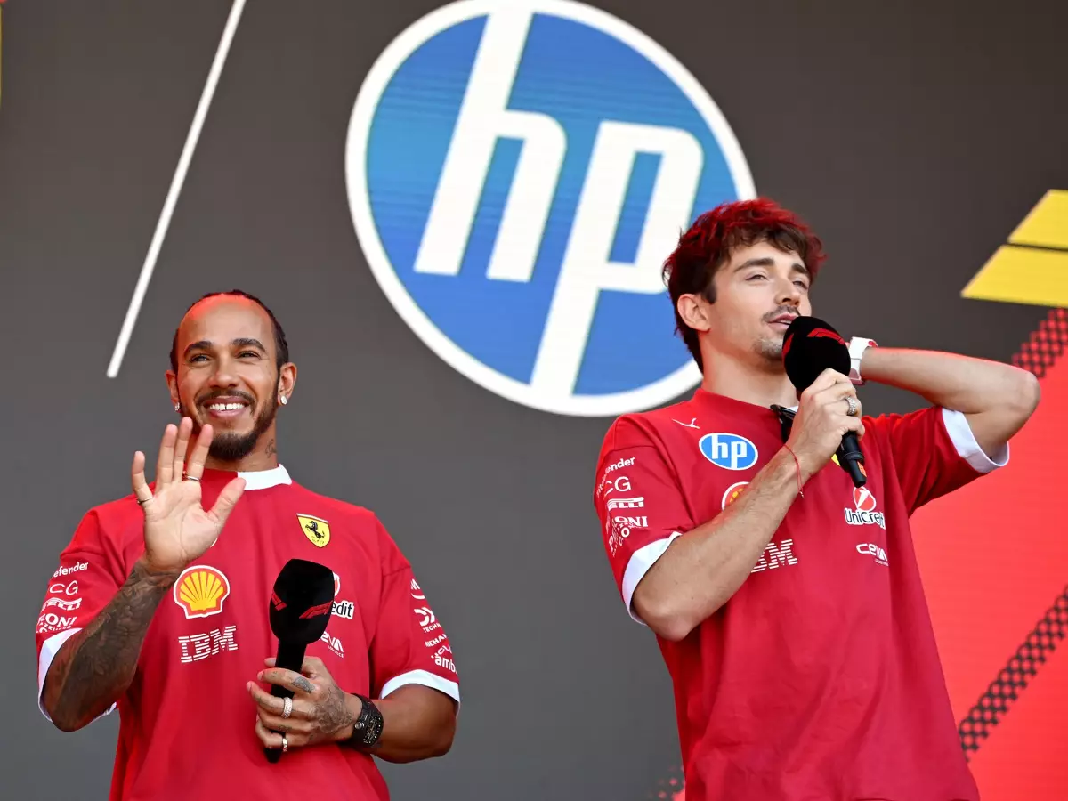Foto zur News: Charles Leclerc: Keine Sorgen, dass der Ferrari ein Hamilton-Auto wird