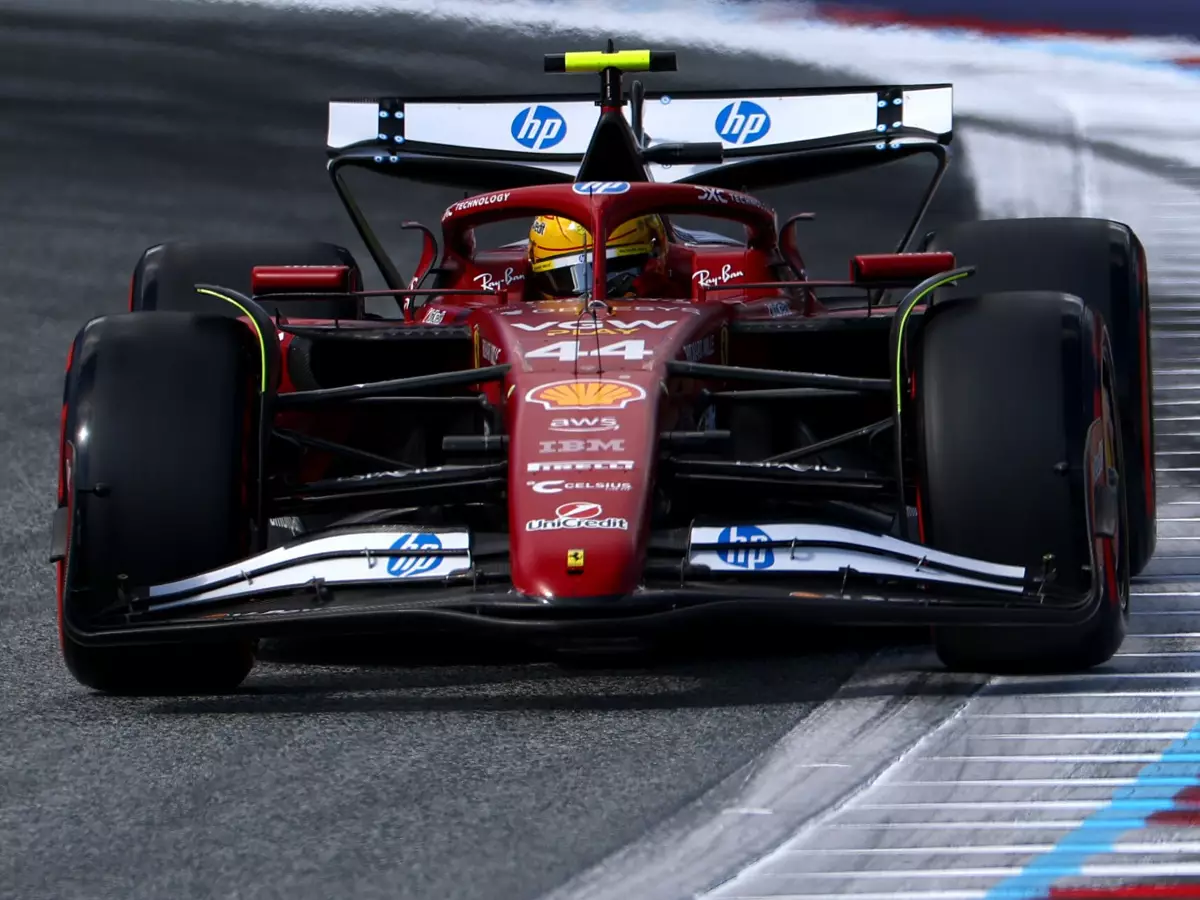 Lewis Hamilton im Ferrari SF-25 beim Formel-1-Qualifying in Spielberg 2025 Foto zur News: Lewis Hamilton zufrieden: Endlich Fortschritte bei Ferrari