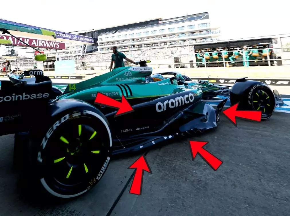 Foto zur News: Updates Silverstone: Neue Unterböden (fast) überall