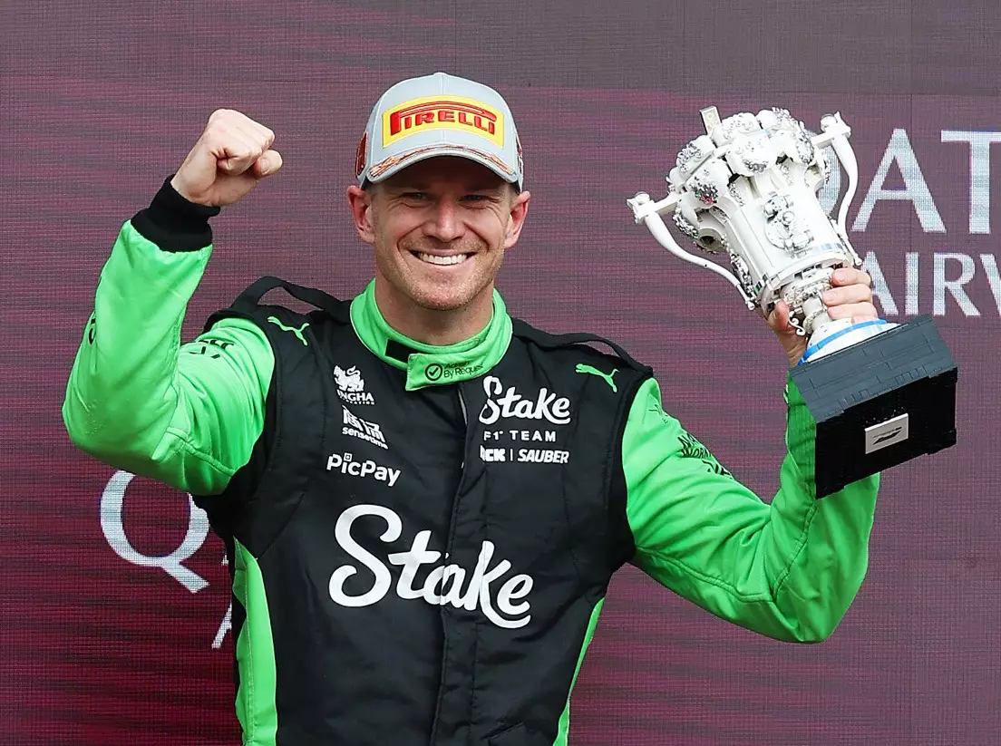Nico Hülkenberg Foto zur News: Endlich Podium: Hülkenberg Dritter, Norris gewinnt im Silverstone-Chaos!