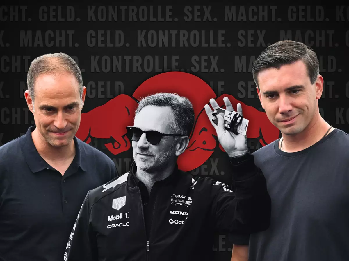Oliver Mintzlaff, Christian Horner, Mark Mateschitz Foto zur News: Ein Trust, zwei Prozent und viele Fragen: Die versteckte Dynamik bei Red Bull