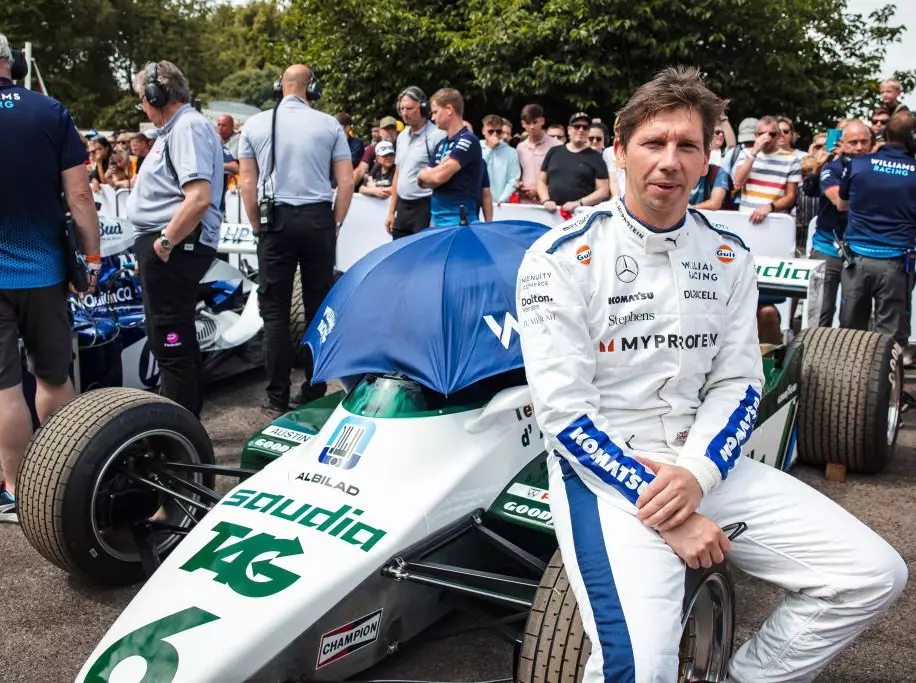 Foto zur News: Teamchef fährt Weltmeister-Williams: Erst Mansell, dann Rosberg