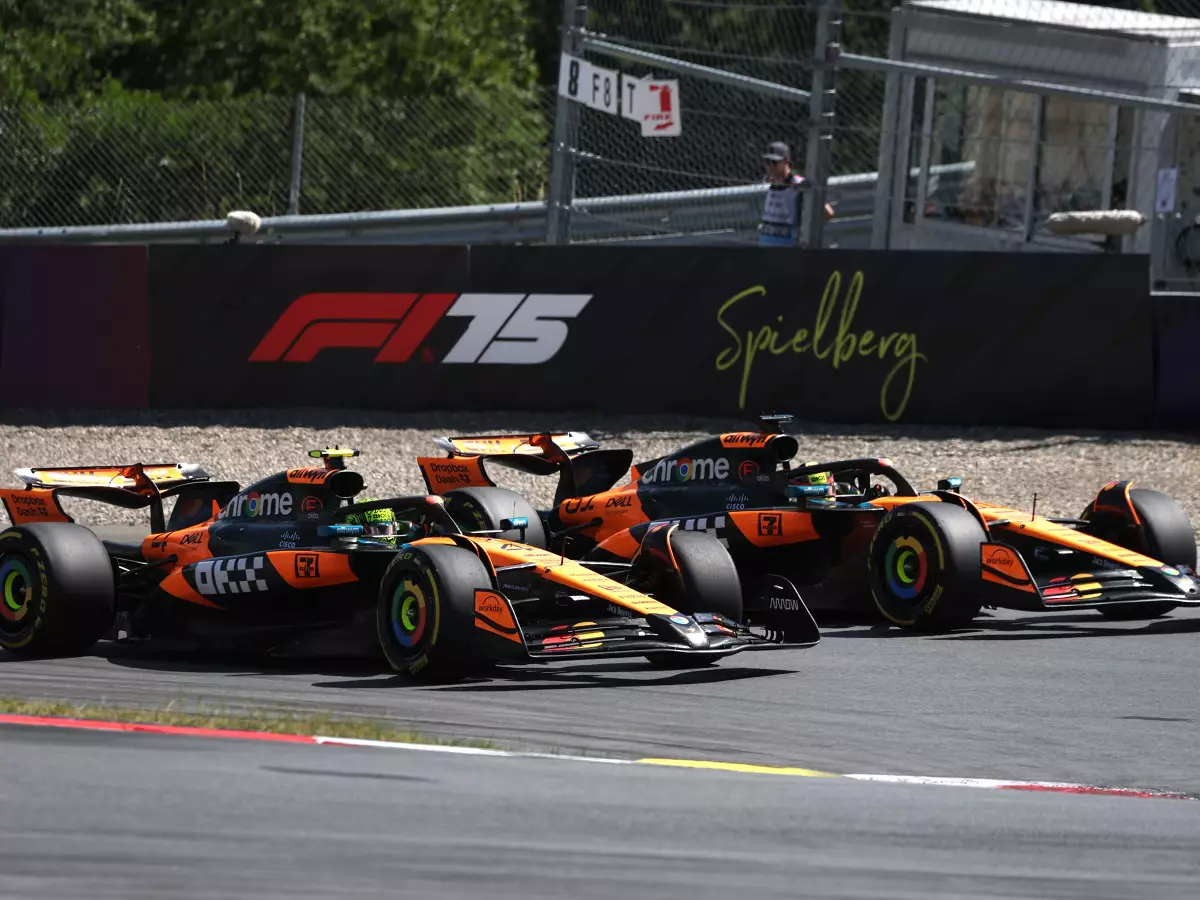 Foto zur News: Lando Norris bestätigt Palmer-Theorie: DRS in Österreich war bewusste Taktik!