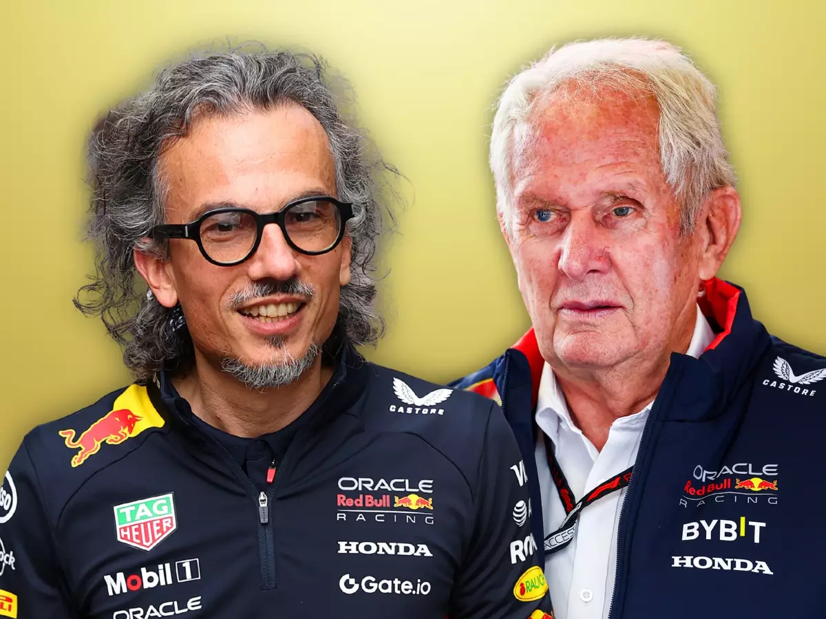 Laurent Mekies und Helmut Marko Foto zur News: Jetzt spricht Helmut Marko: Darum ist Mekies nicht der "neue Horner"