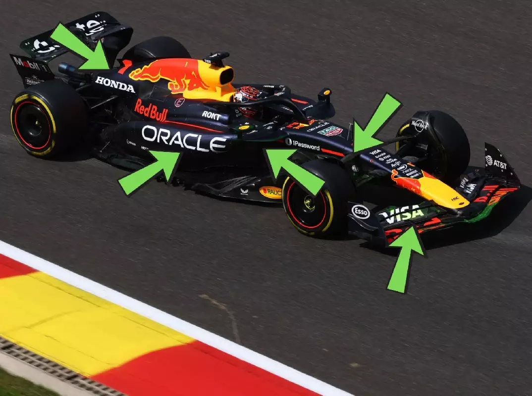 Foto zur News: Updates Spa: Große Änderungen bei Ferrari, Red Bull und Williams