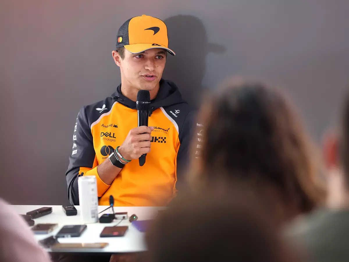 Foto zur News: Lando Norris über Spa: Piastri hatte doch "einen kleinen Batterievorteil"