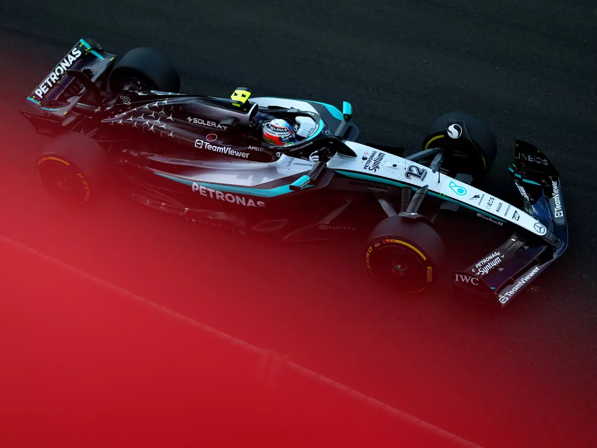 Andrea Kimi Antonelli im Mercedes W16 mit alter Aufhängung in Ungarn 2025 Foto zur News: "Unbequeme Tatsache": Mercedes' Rückkehr zur alten Aufhängung