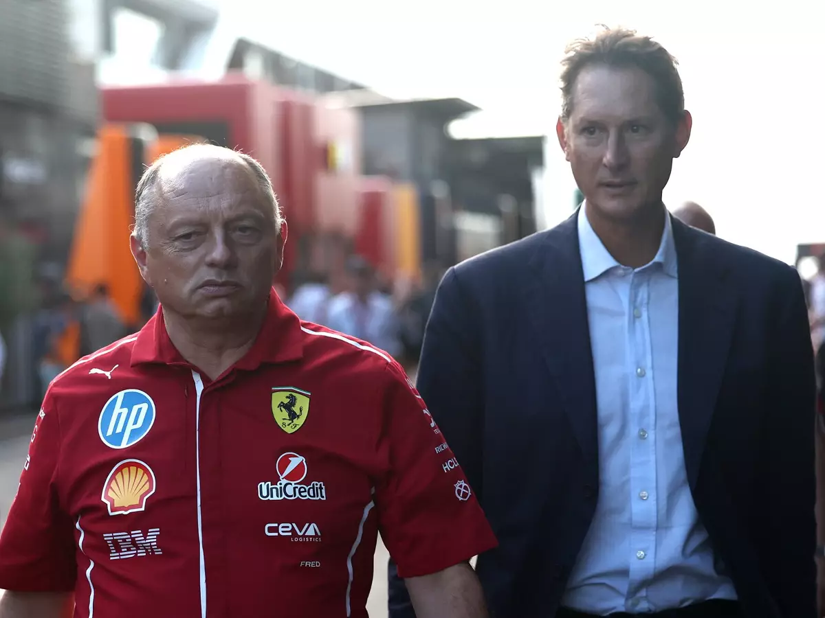Foto zur News: Verlängerung mit Frederic Vasseur: Jetzt spricht Ferrari-Chef John Elkann