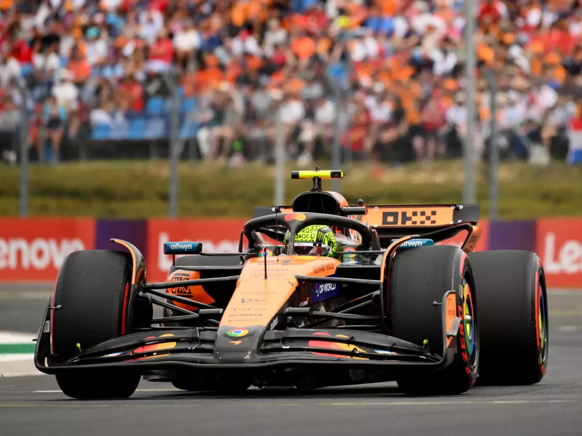 Foto zur News: Taktik-Finte von McLaren geht in Ungarn voll auf: Norris von P5 auf P1!