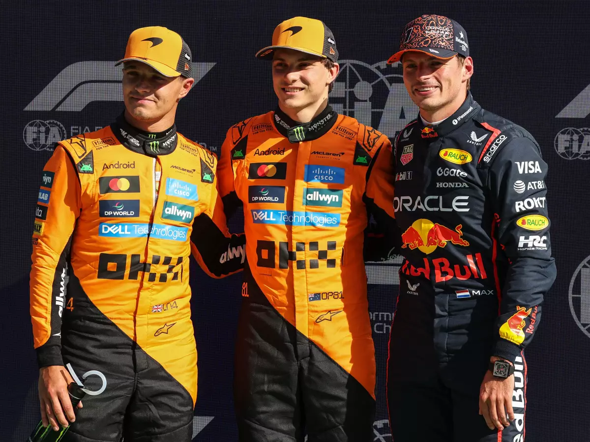 Oscar Piastri, Lando Norris, Max Verstappen Foto zur News: Zandvoort-Qualifying: Piastri dreht den Spieß um und fährt auf Pole!