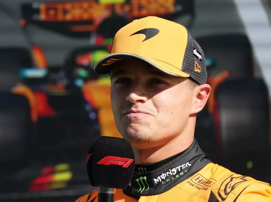 Foto zur News: Lando Norris stichelt gegen TV-Experte: "Mit dem ganzen Glück .. "