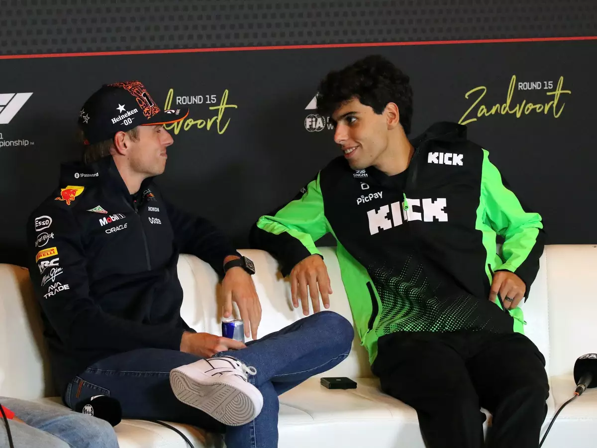 Foto zur News: Bortoleto und Verstappen: Gemeinsam Call of Duty und Sim-Racing