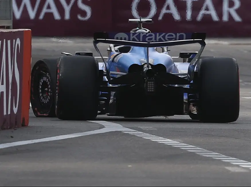 Foto zur News: "Amateurhaft": Alexander Albon erklärt seinen "Rookie-Fehler"